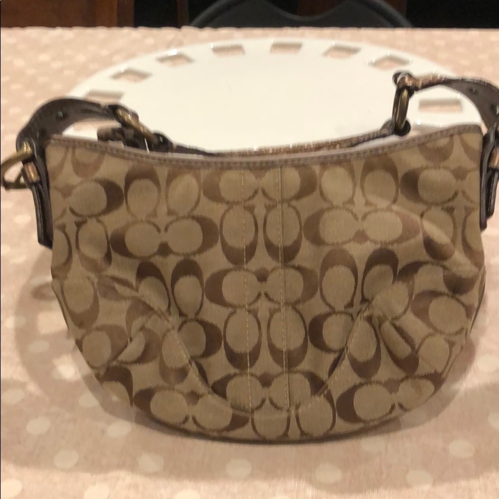 Small coach shoulder bag